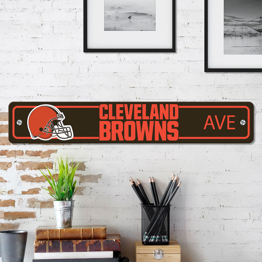 Cleveland Browns Street Sign