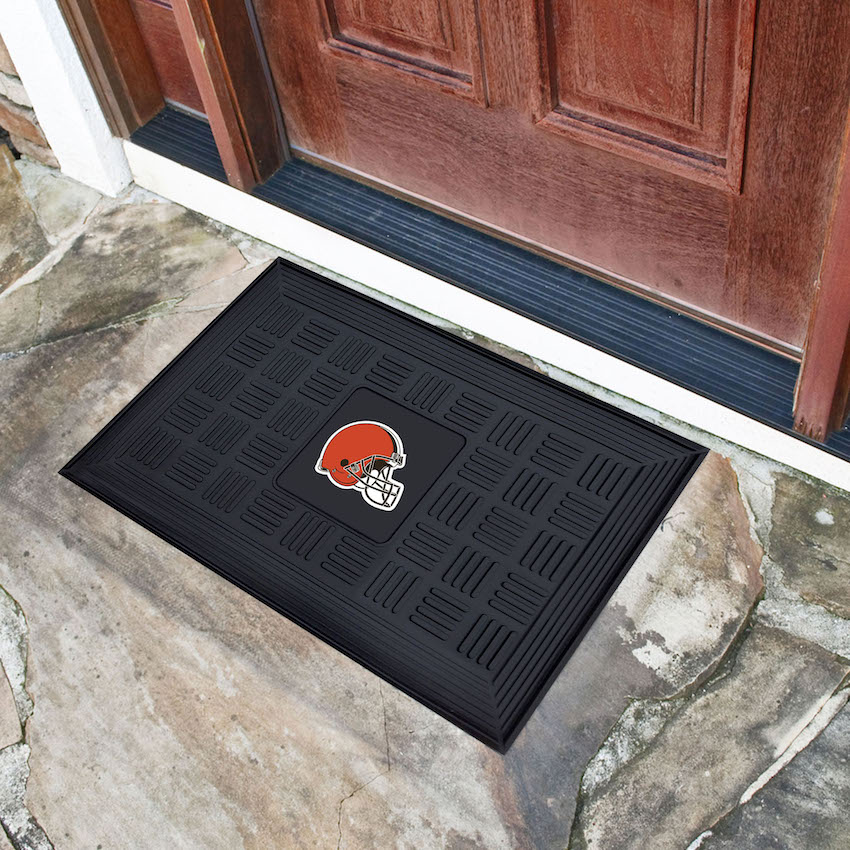 Cleveland Browns MEDALLION Vinyl Door Mat
