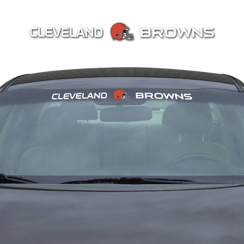 Cleveland Browns Windshield Decal