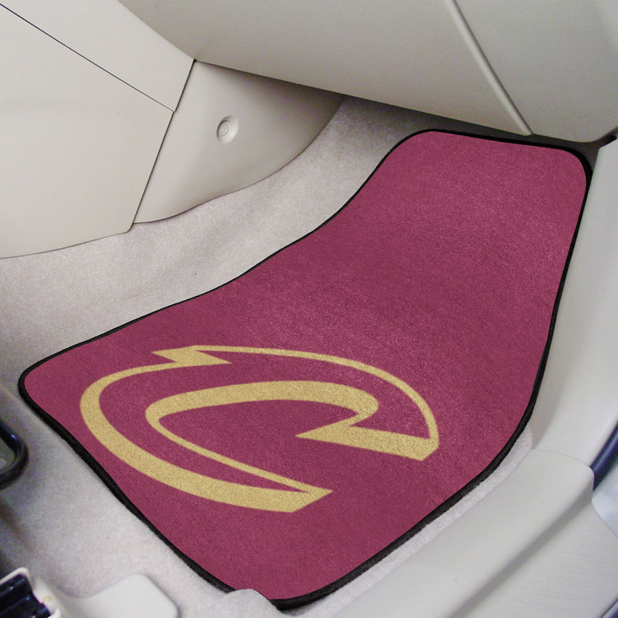 Cleveland Cavaliers Car Floor Mats 18 x 27 Carpeted-Pair