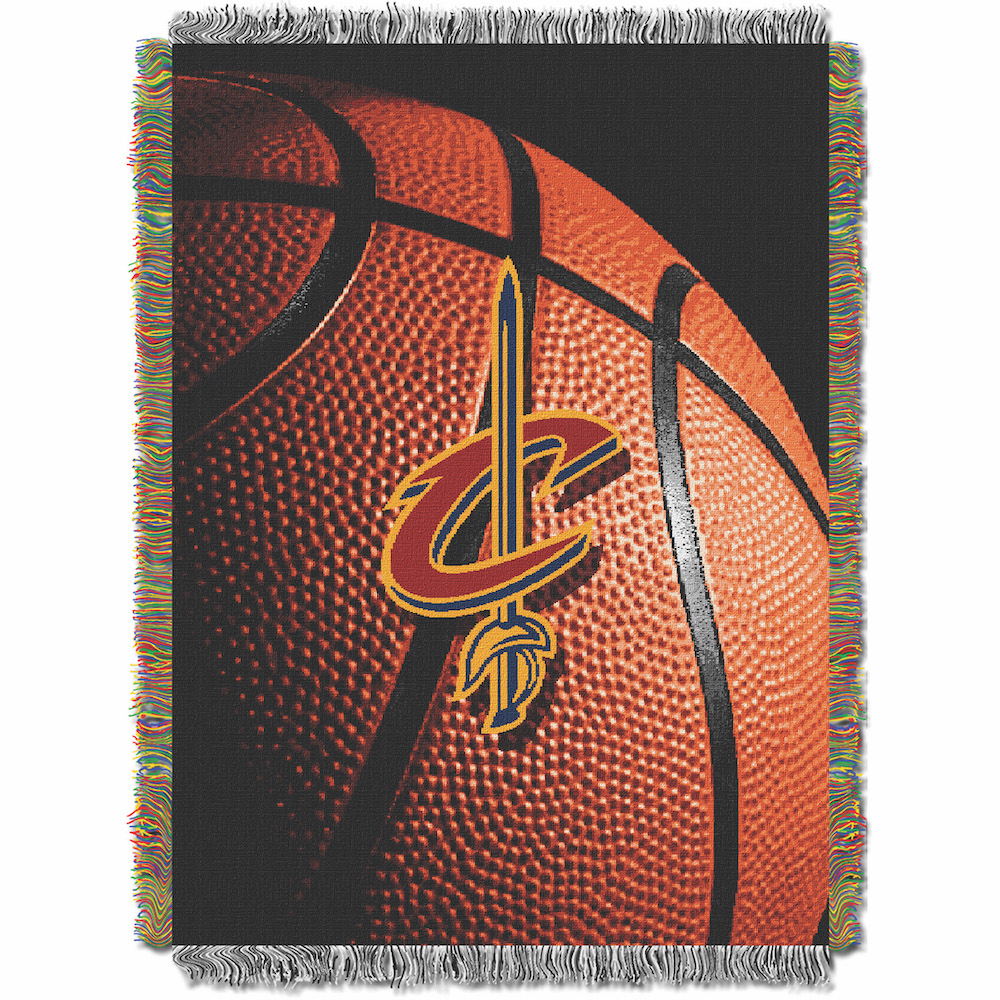 Cleveland Cavaliers Real Photo Basketball Tapestry