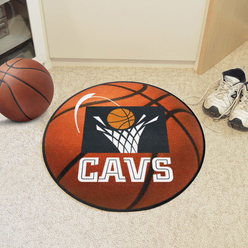 Cleveland Cavaliers Vintage Basketball Mat - Throwback Logo