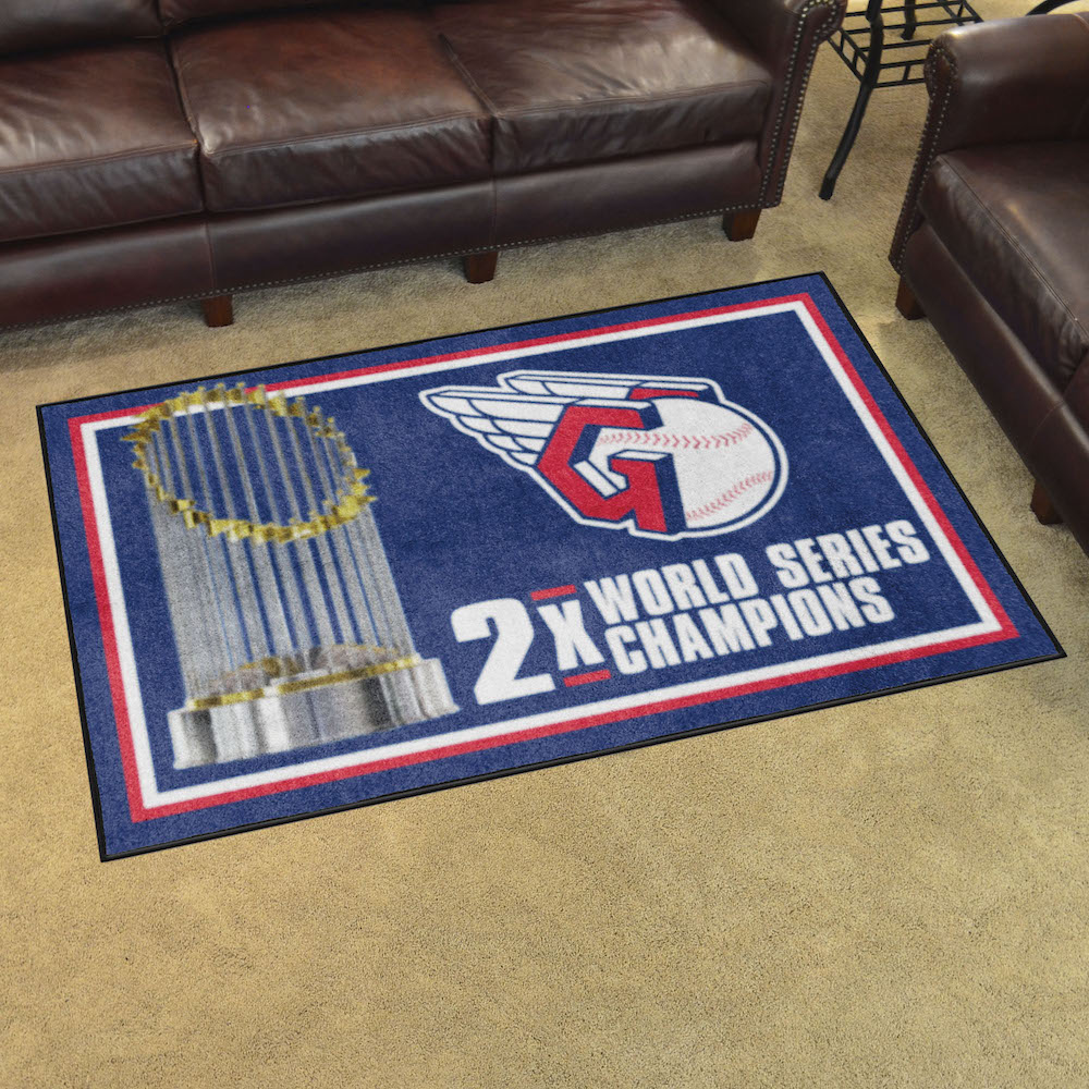 Cleveland Guardians 4 x 6 DYNASTY Area Rug