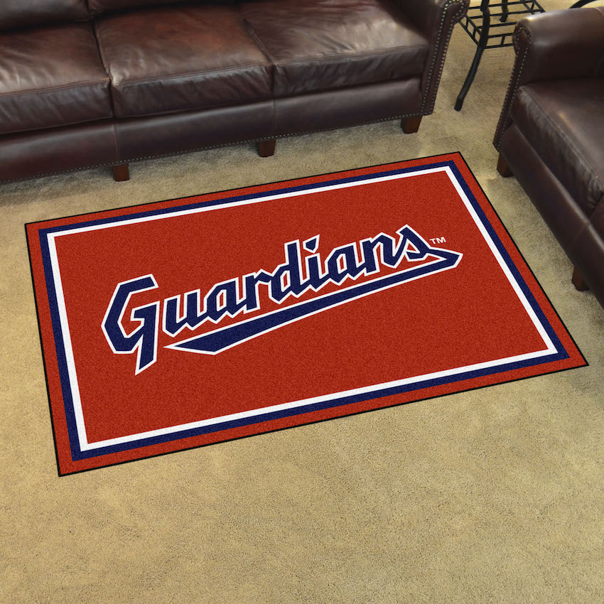 Cleveland Guardians ALT LOGO 4x6 Area Rug