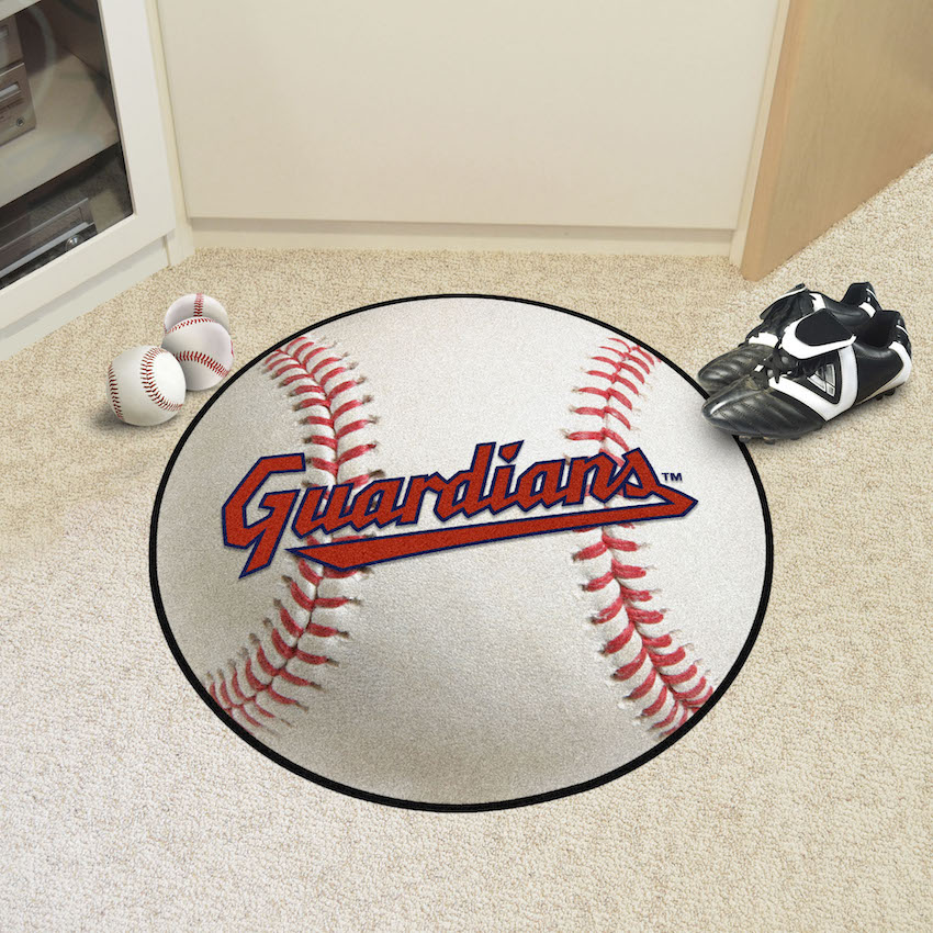 Cleveland Guardians ALT LOGO Round Baseball Mat