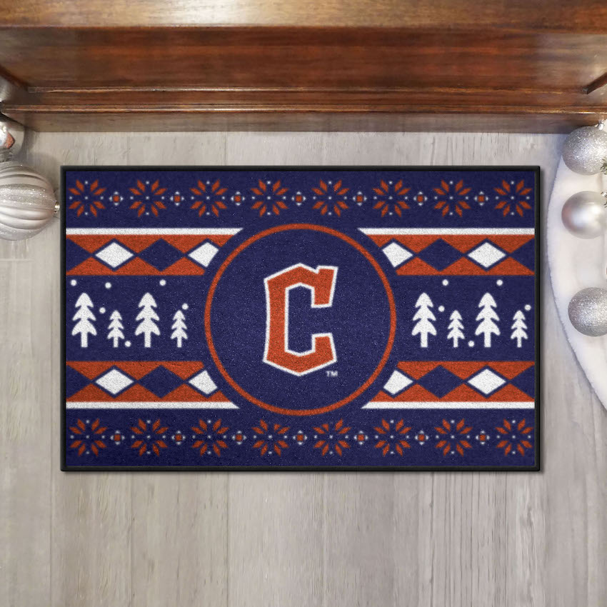 Cleveland Guardians ALT LOGO Holiday Sweater Themed 20 x 30 STARTER Floor Mat