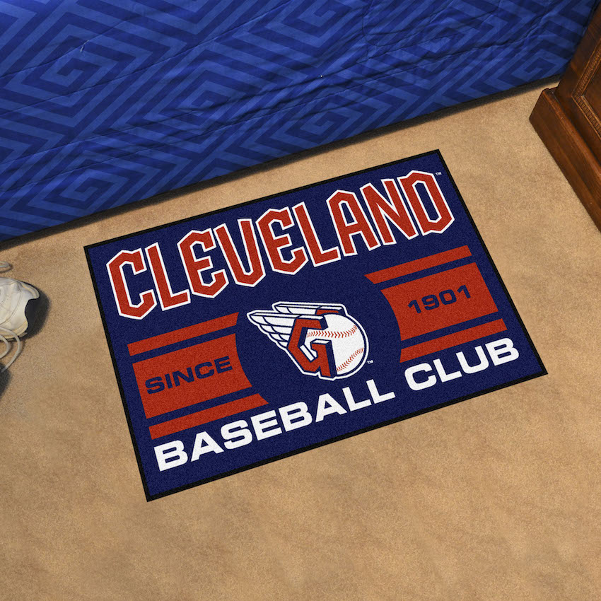 Cleveland Guardians ALT LOGO UNIFORM Themed Floor Mat