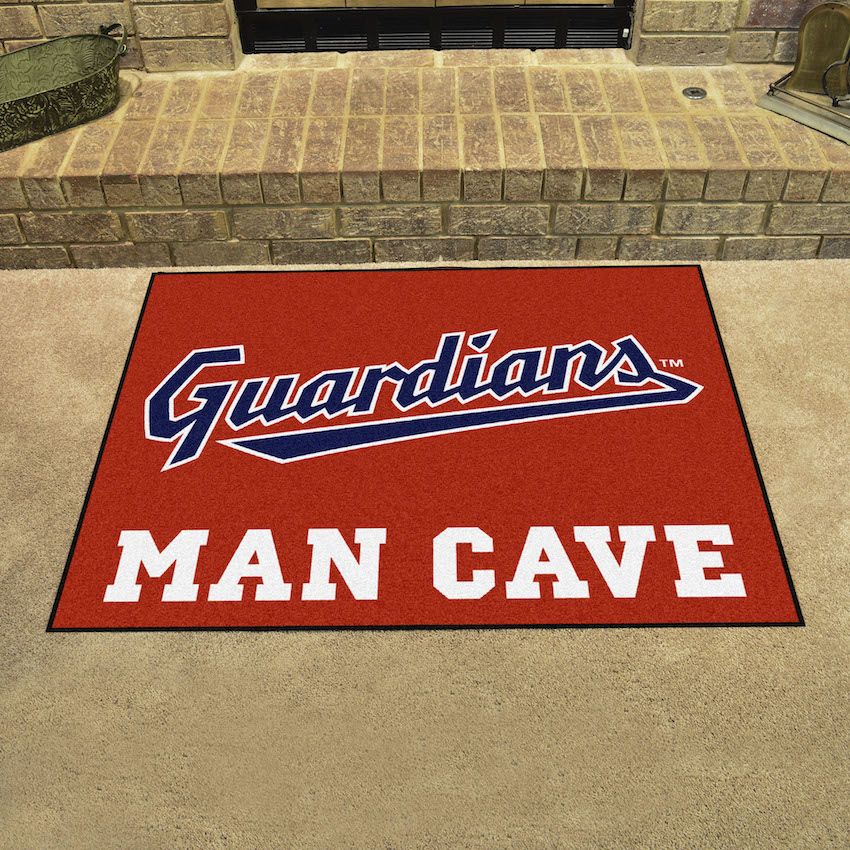 Cleveland Guardians ALT LOGO ALL STAR 34 x 45 MAN CAVE Floor Mat