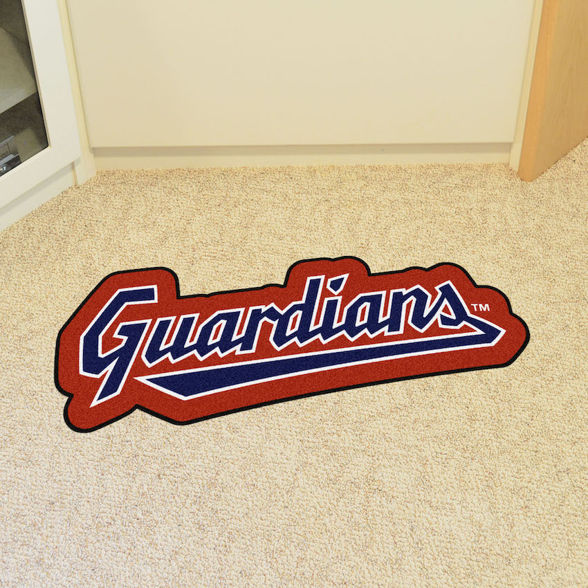 Cleveland Guardians ALT LOGO MLB MASCOT Mat