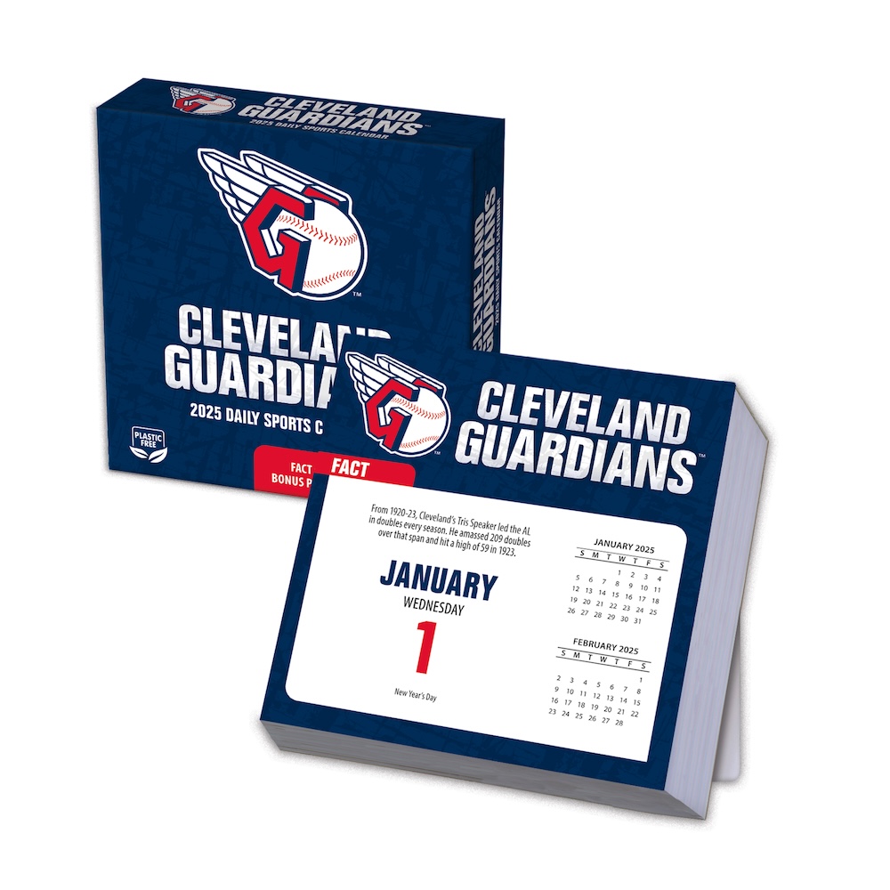 Cleveland Guardians 2025 MLB Page-A-Day Box Calendar