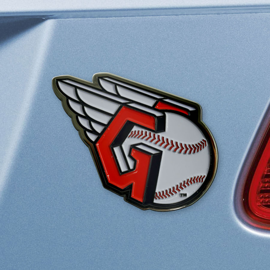 Cleveland Guardians Color Metal Auto Emblem