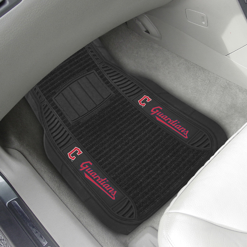 Cleveland Guardians Deluxe 20 x 27 Car Floor Mats