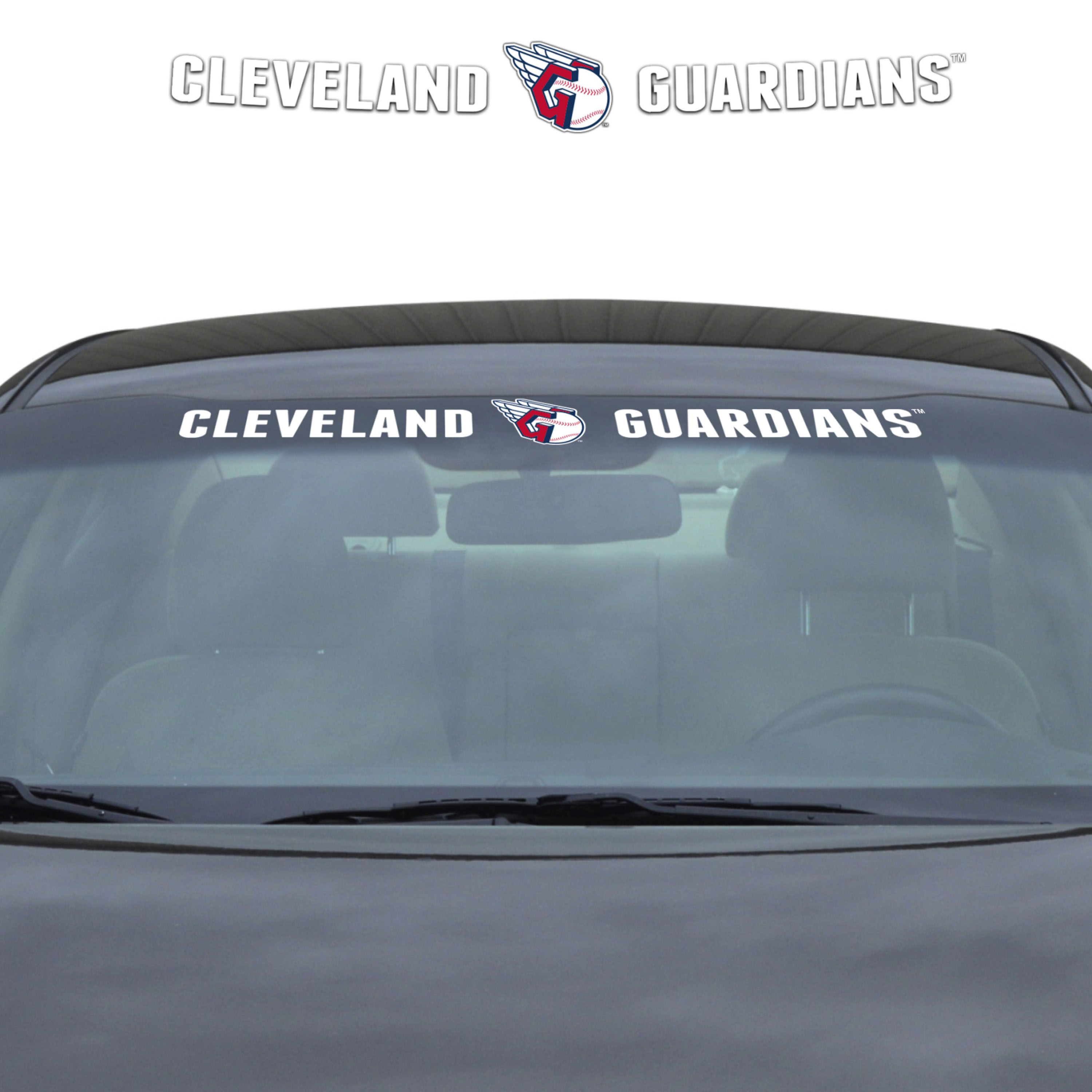 Cleveland Guardians Windshield Decal