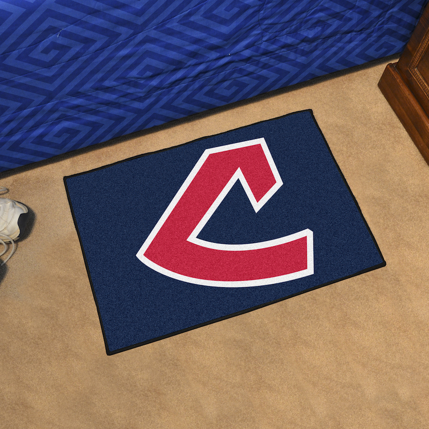 Cleveland Indians MLBCC Vintage 20 x 30 STARTER Floor Mat - Throwback Logo