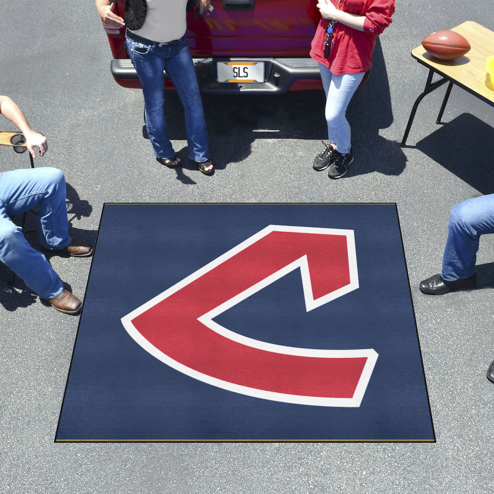 Cleveland Indians MLBCC Vintage TAILGATER 60 x 72 Rug Throwback Logo