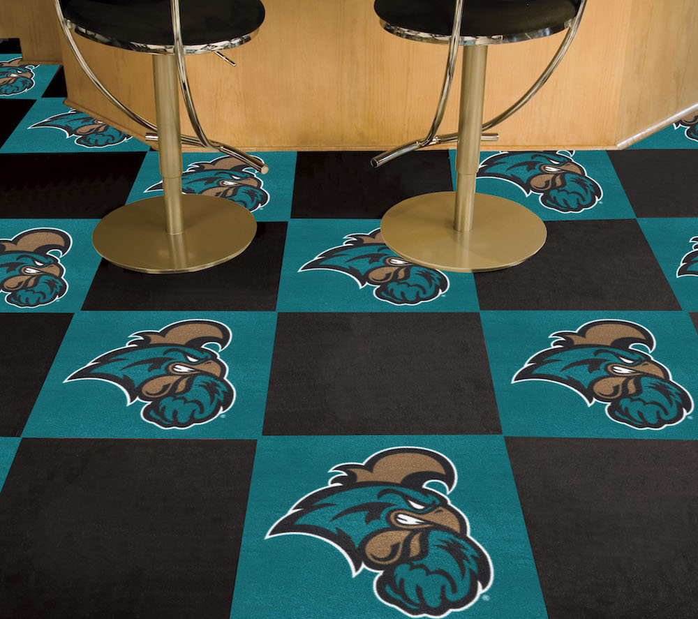 Coastal Carolina Chanticleers Carpet Tiles 18x18 in.