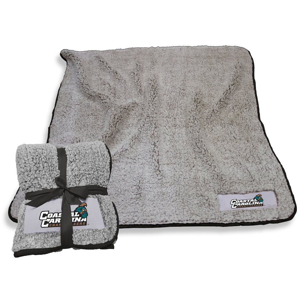 Coastal Carolina Chanticleers Frosty Throw Blanket