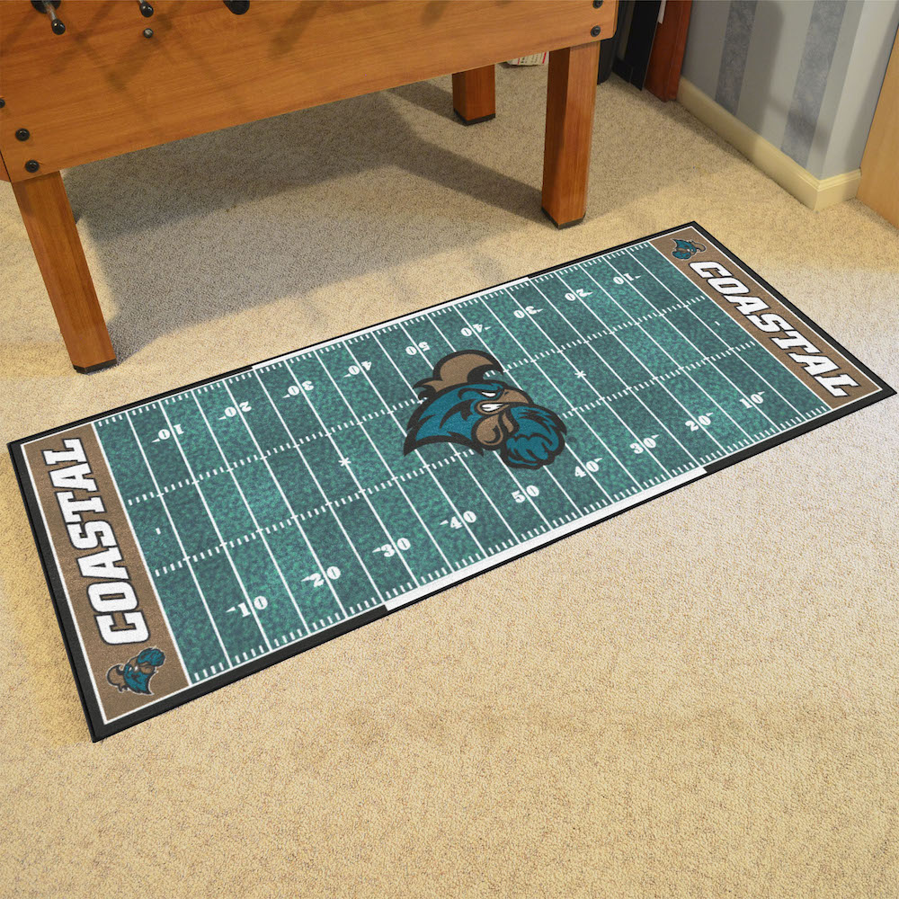 Coastal Carolina Chanticleers 30 x 72 Football Field Carpet Runner