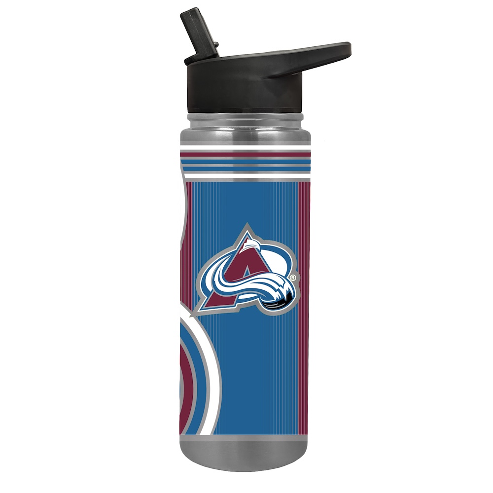 Colorado Avalanche COOL VIBES 24 oz Thirst Hydration Water Bottle