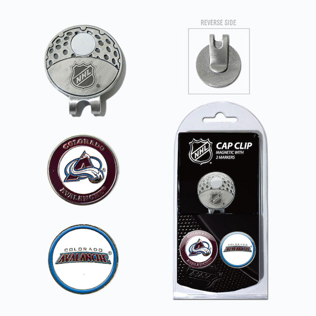 Colorado Avalanche Hat Clip With 2 Ball Markers