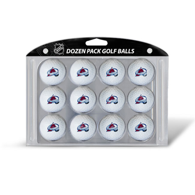 Colorado Avalanche Dozen Golf Ball Pack