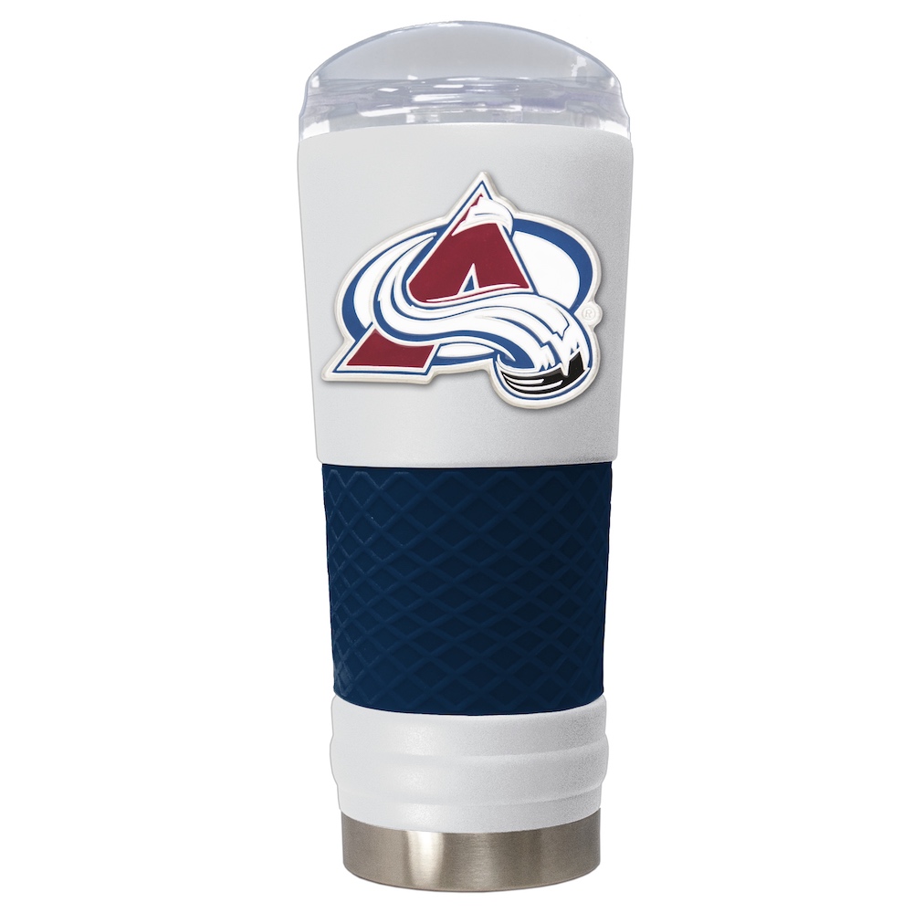 Colorado Avalanche 24 oz DRAFT SERIES NHL Powder Coated Insulated Travel Tumbler