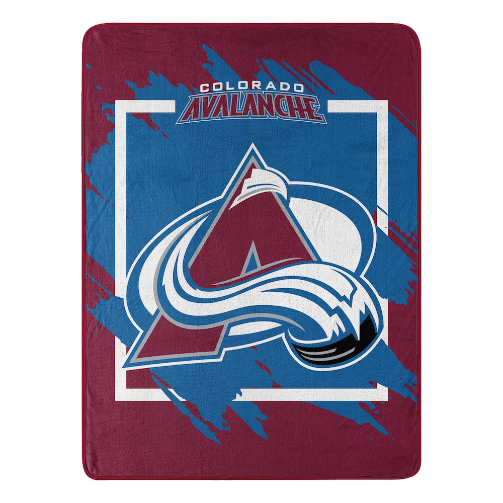 Colorado Avalanche Micro Raschel 50 x 60 Team Blanket