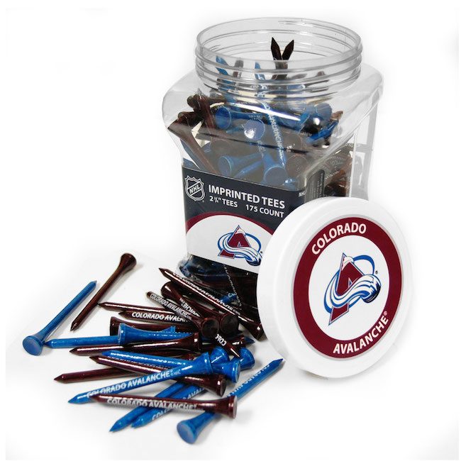 Colorado Avalanche 175 imprinted Tee Jar