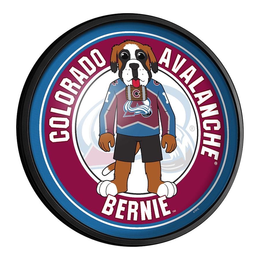 Colorado Avalanche MASCOT Slimline LED Wall Sign