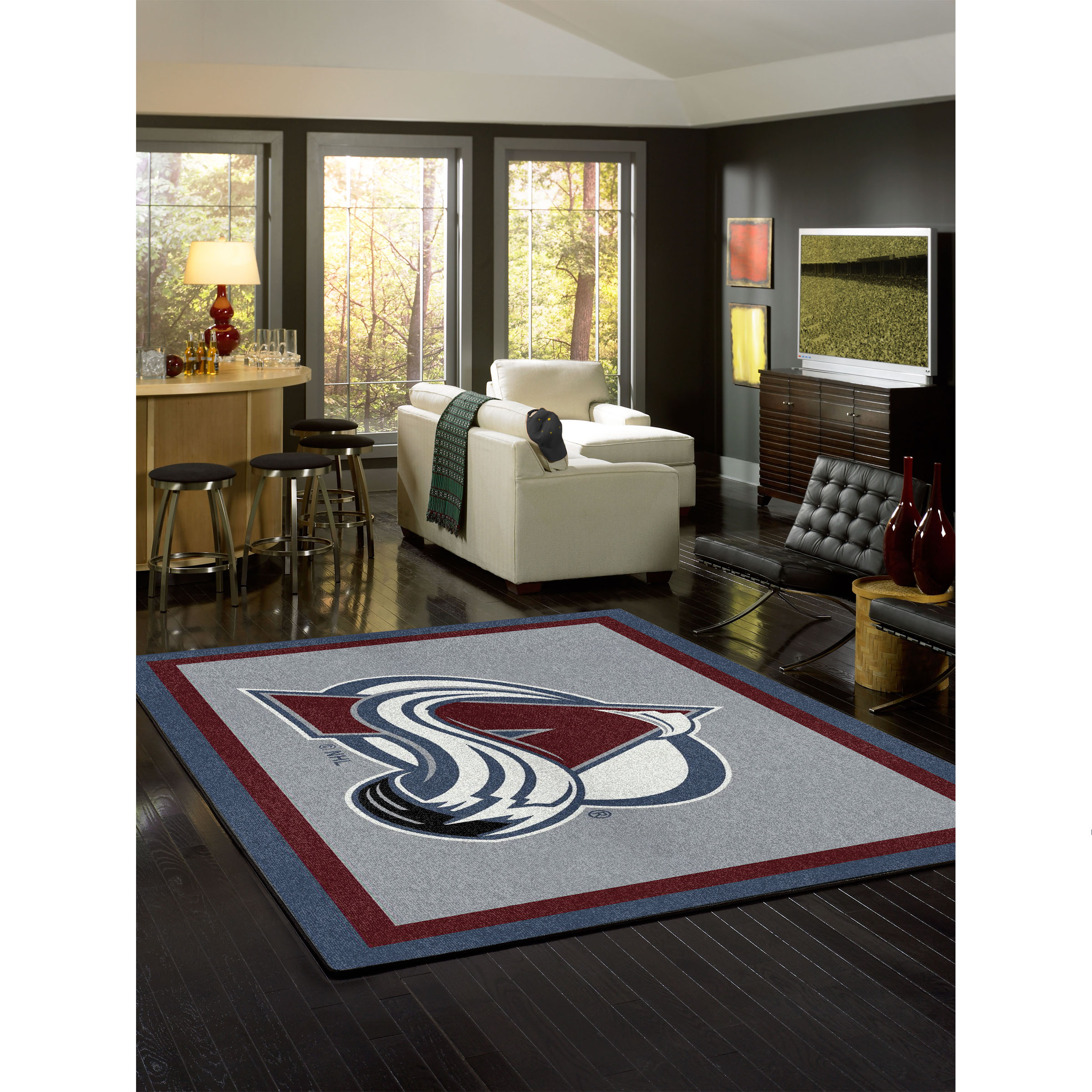 Colorado Avalanche 4 X 6 SPIRIT Rug