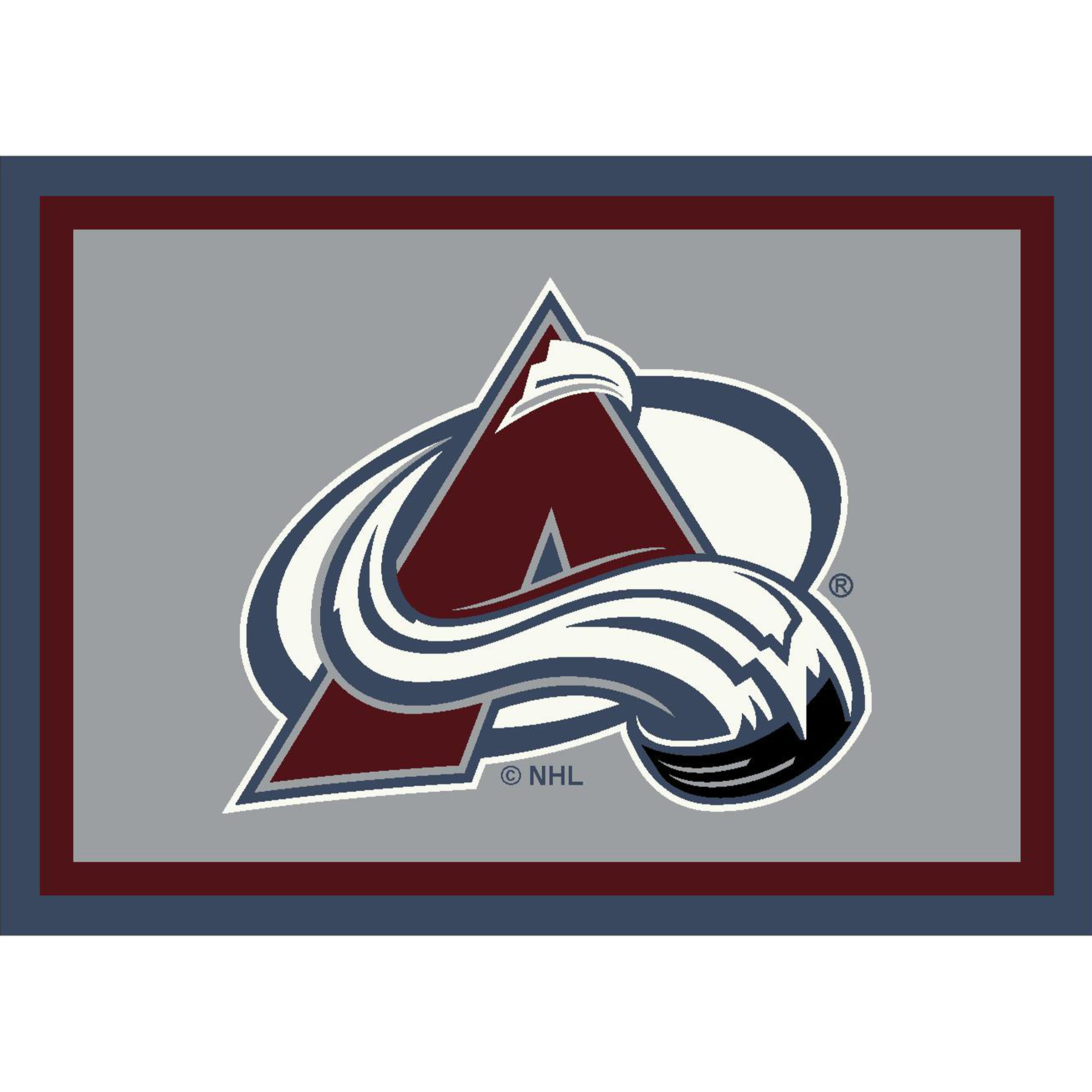 Colorado Avalanche 8 X 11 SPIRIT Rug