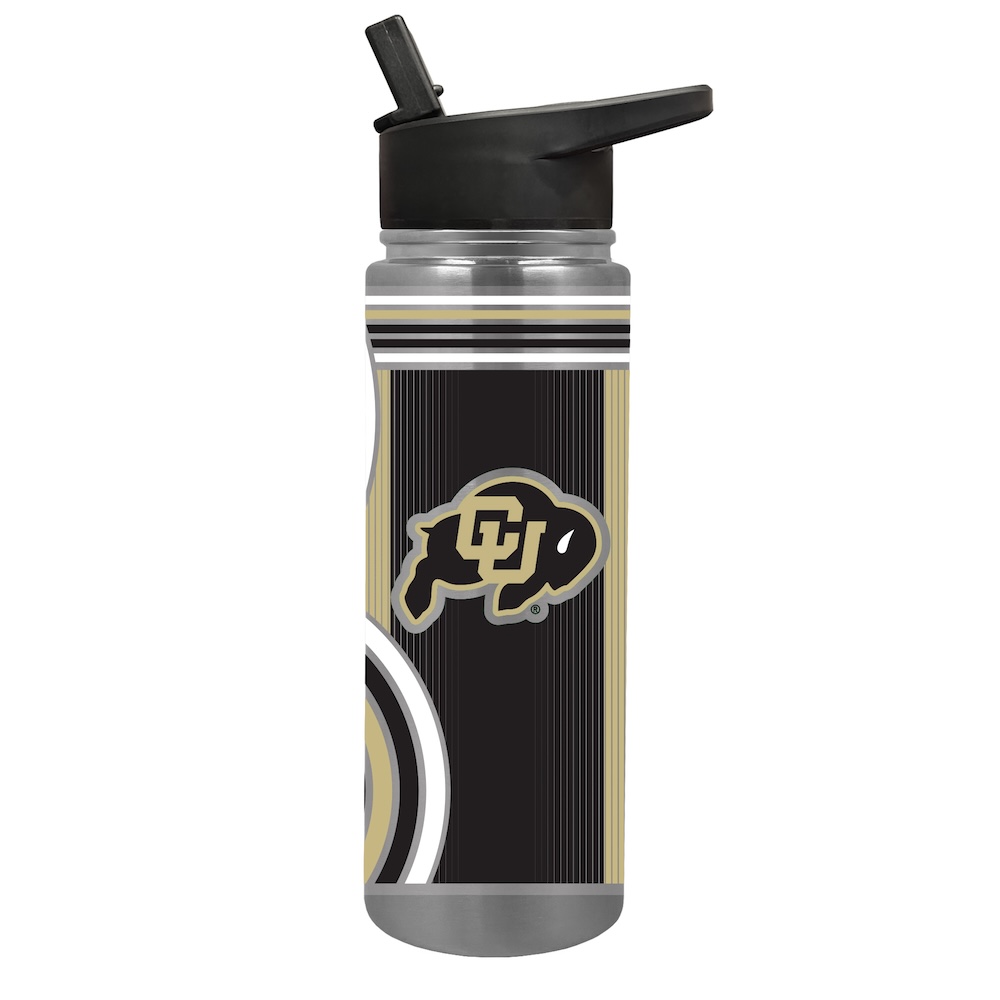 Colorado Buffaloes COOL VIBES 24 oz Thirst Hydration Water Bottle