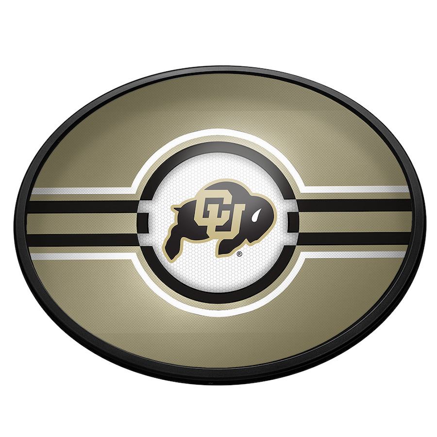 Colorado Buffaloes Slimline LED Wall Sign ~ OVAL