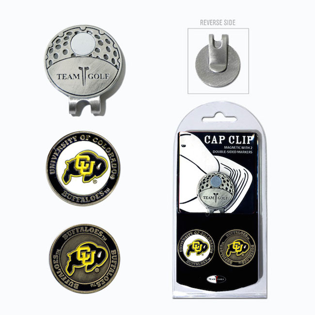 Colorado Buffaloes Hat Clip With 2 Ball Markers