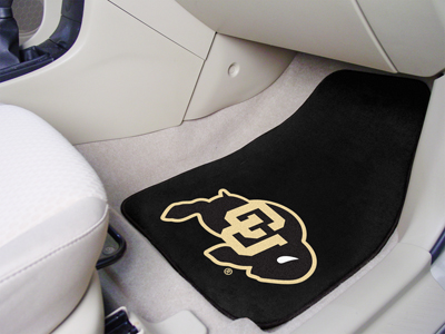 Colorado Buffaloes Car Floor Mats 18 x 27 Carpeted-Pair