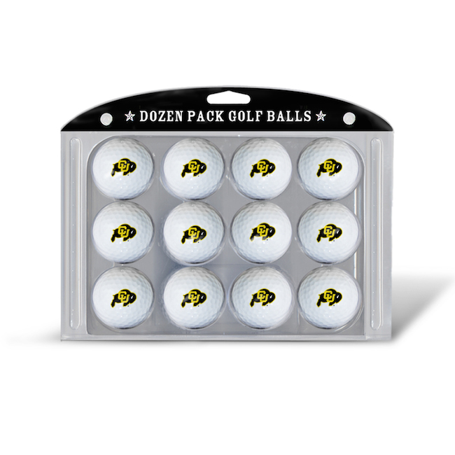 Colorado Buffaloes Dozen Golf Ball Pack