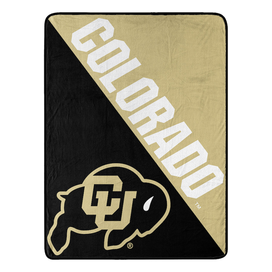 Colorado Buffaloes Micro Raschel 50 x 60 Team Blanket