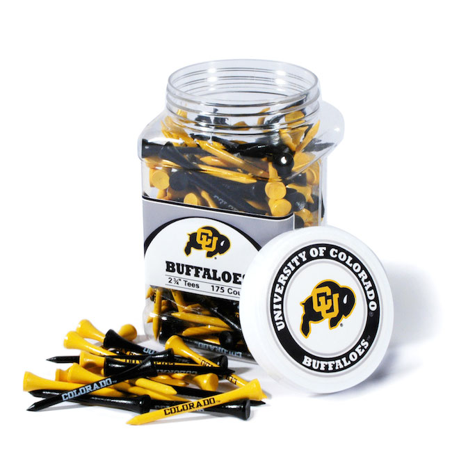 Colorado Buffaloes 175 imprinted Tee Jar