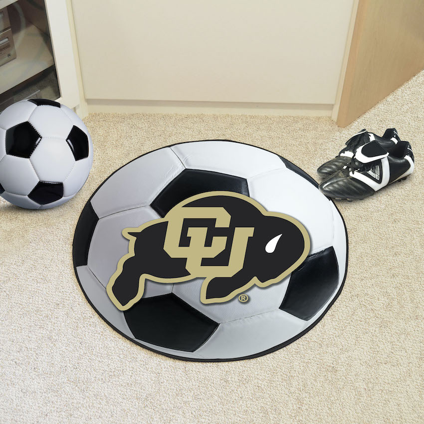 Colorado Buffaloes SOCCER BALL Mat