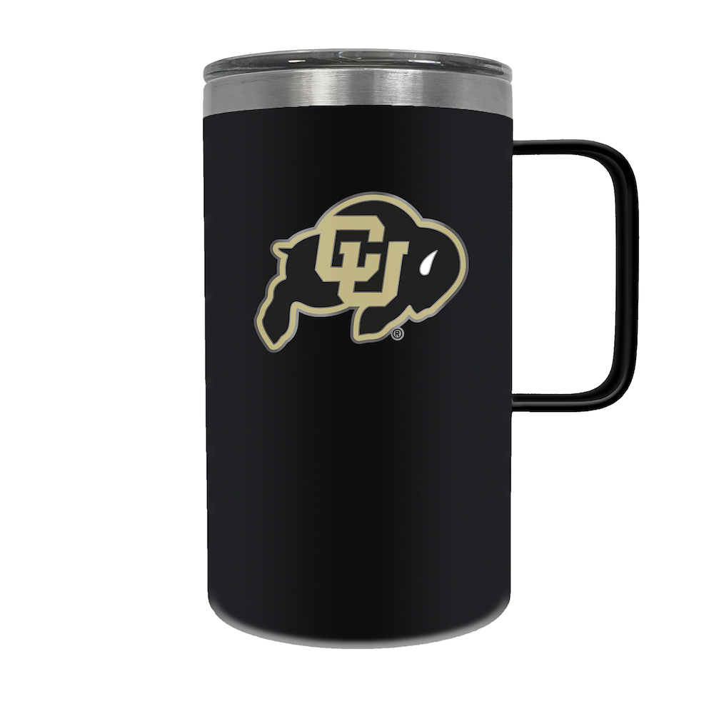 Colorado Buffaloes 18 oz HUSTLE Travel Mug - Team Color