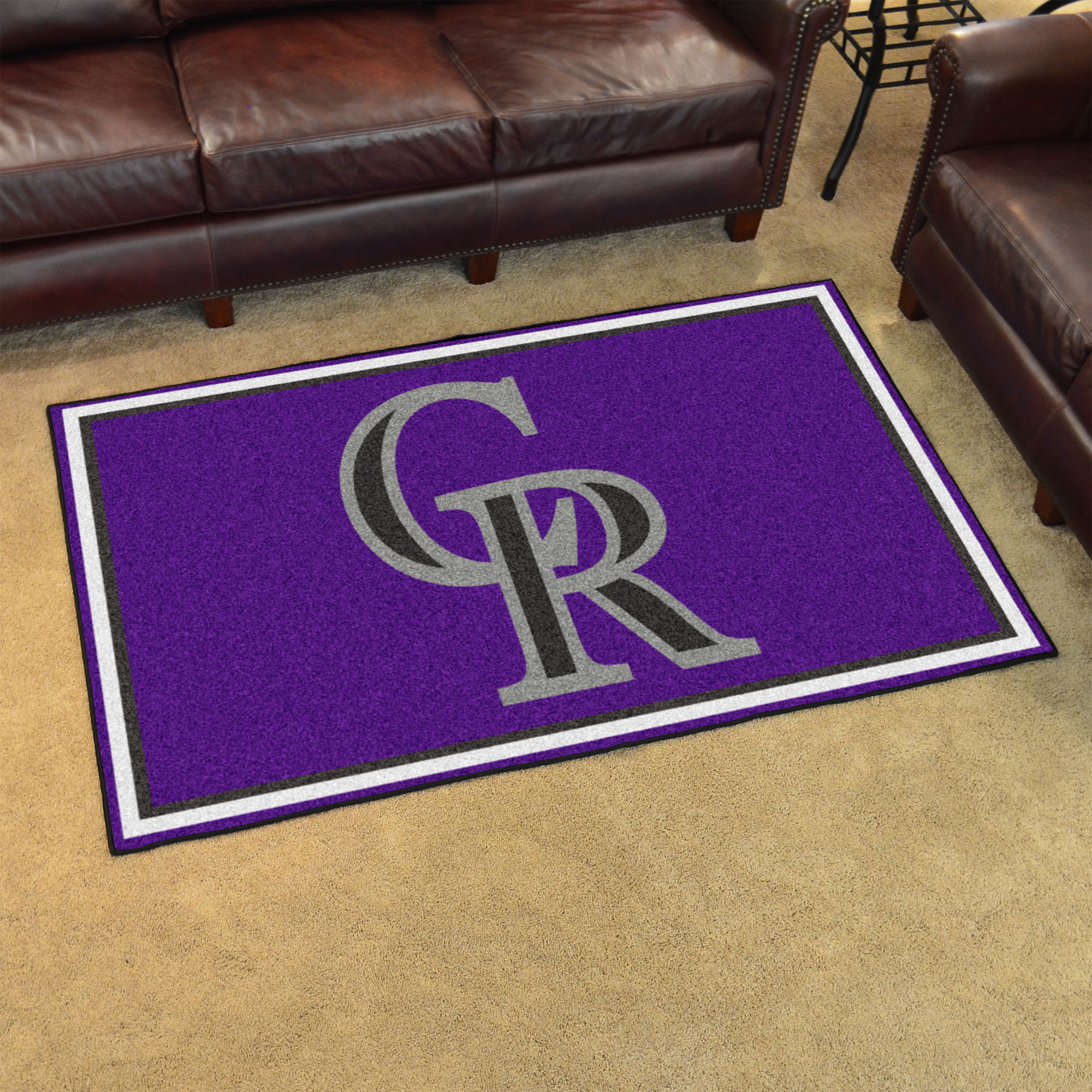 Colorado Rockies 4x6 Area Rug