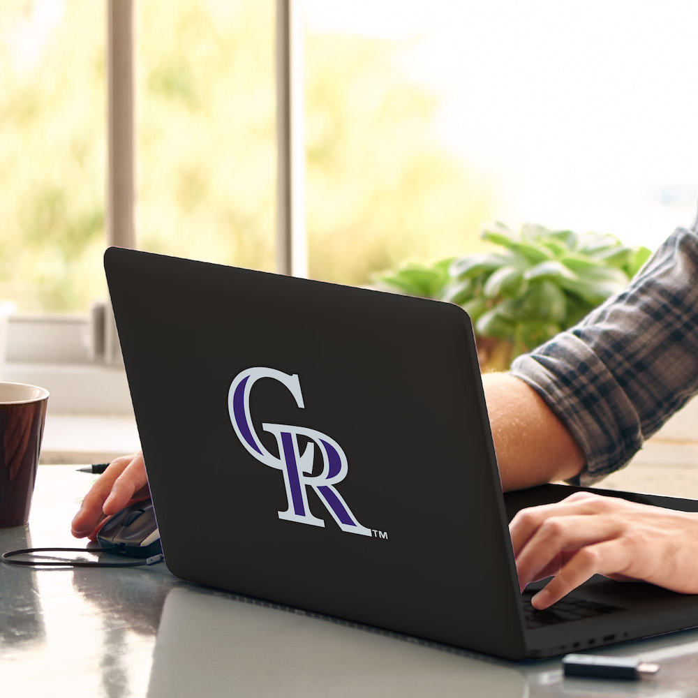 Colorado Rockies Large Team Logo Matte Decal