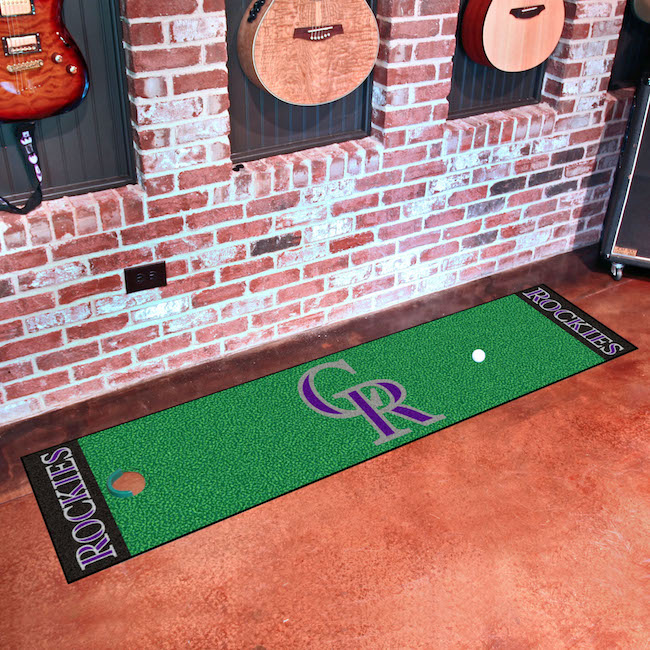 Colorado Rockies Putting Green Mat 18 x 72