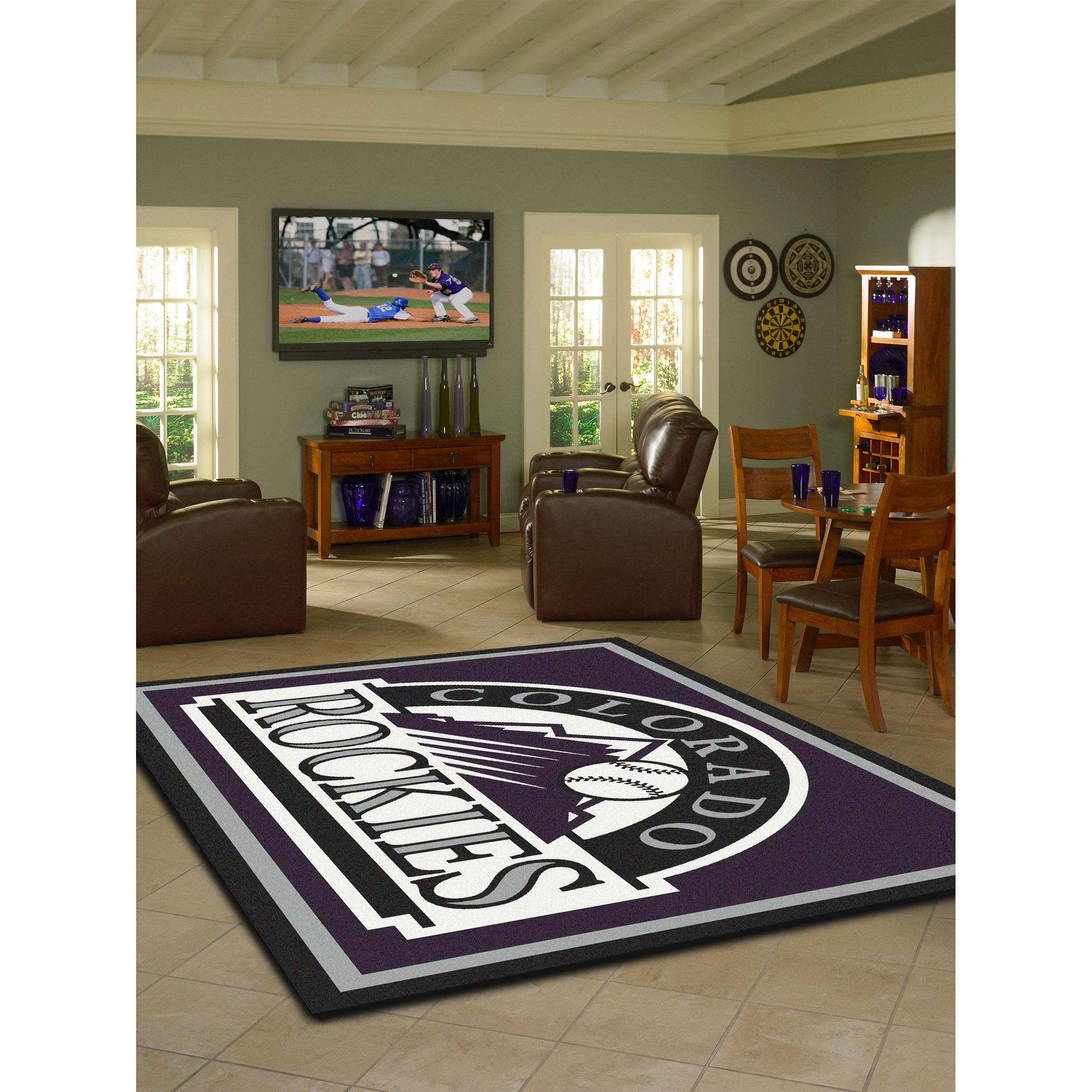 Colorado Rockies 4 X 6 SPIRIT Rug