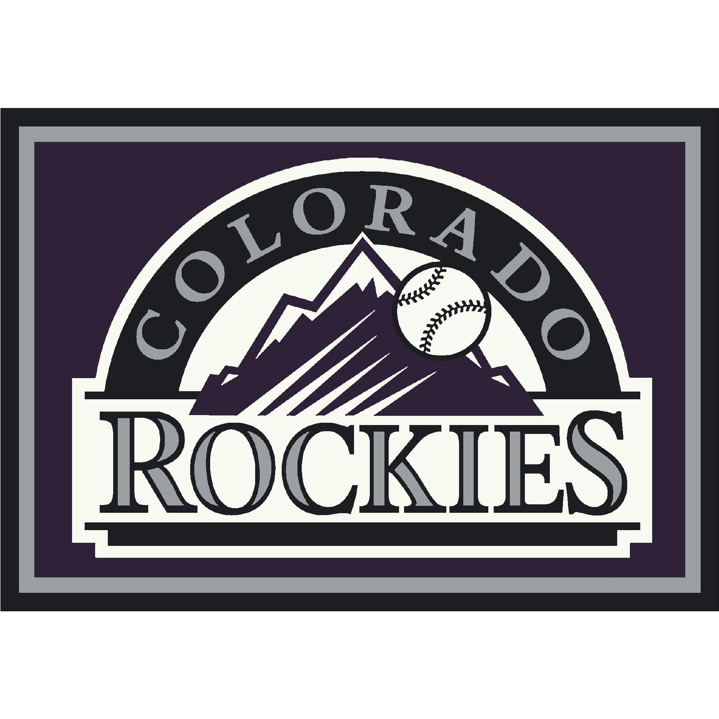 Colorado Rockies 8 X 11 SPIRIT Rug