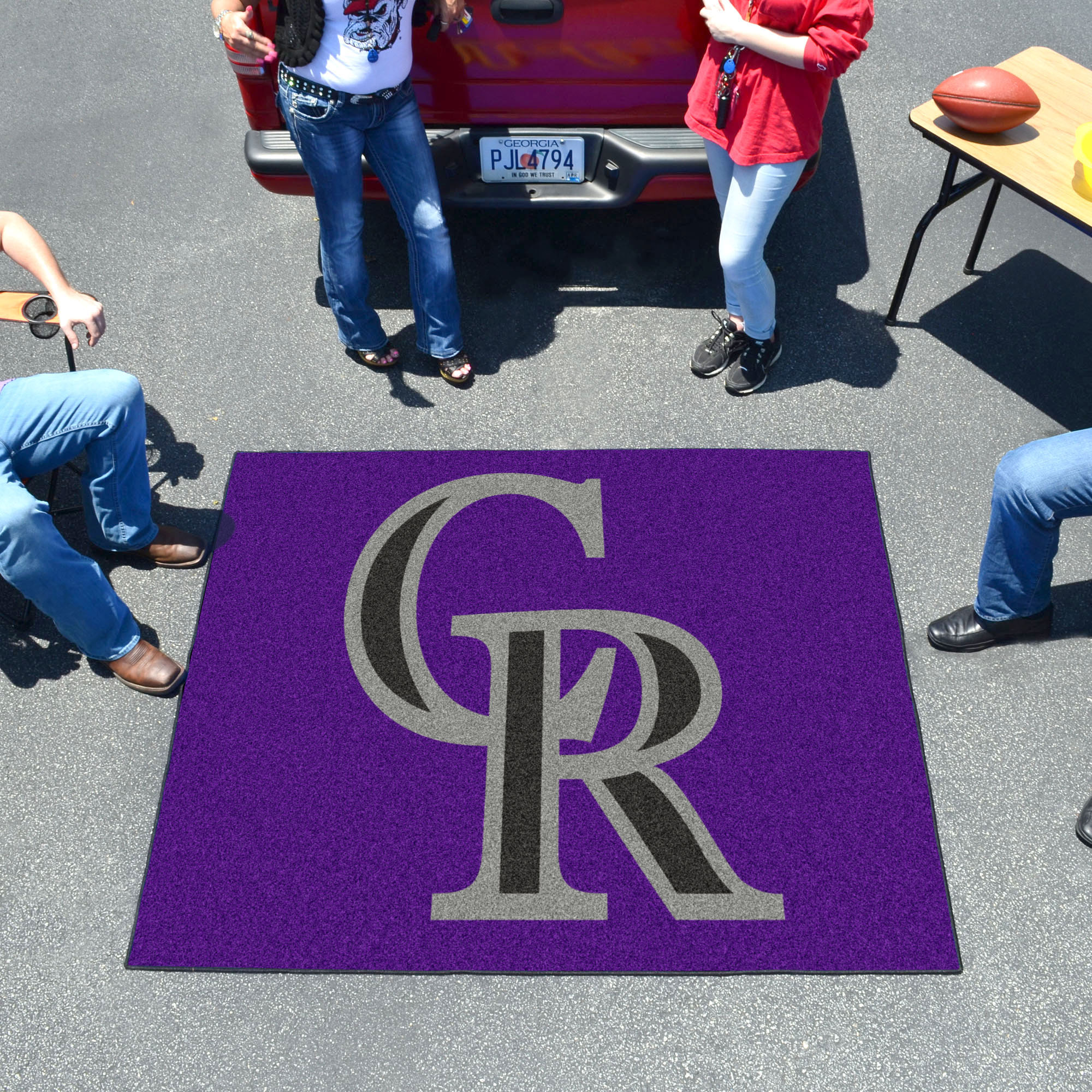 Colorado Rockies TAILGATER 60 x 72 Rug