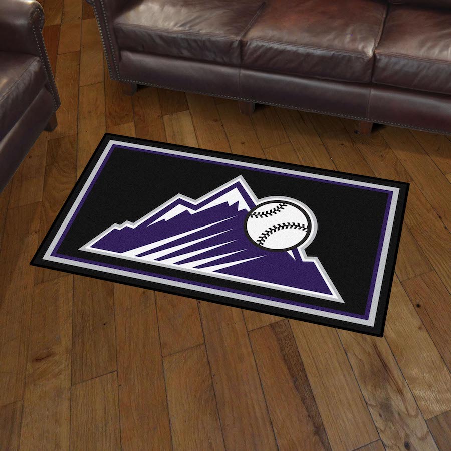 Colorado Rockies ALT LOGO 3x5 Area Rug