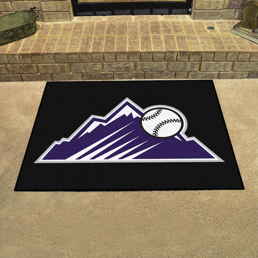 Colorado Rockies ALT LOGO ALL STAR 34 x 45 Floor Mat