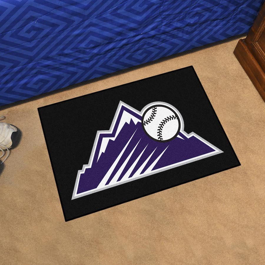 Colorado Rockies ALT LOGO 20 x 30 STARTER Floor Mat