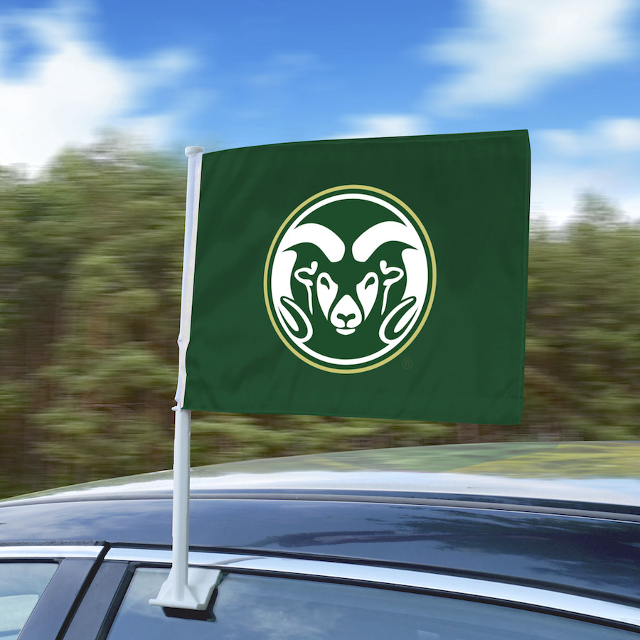 Colorado State Rams Car Flag